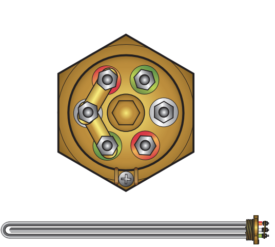 ELEMENT RG 1 1:4” Rörgänga våtelement